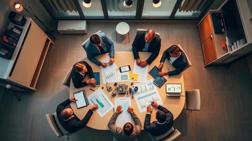 Sessione di consulenza marketing strategico con team aziendale